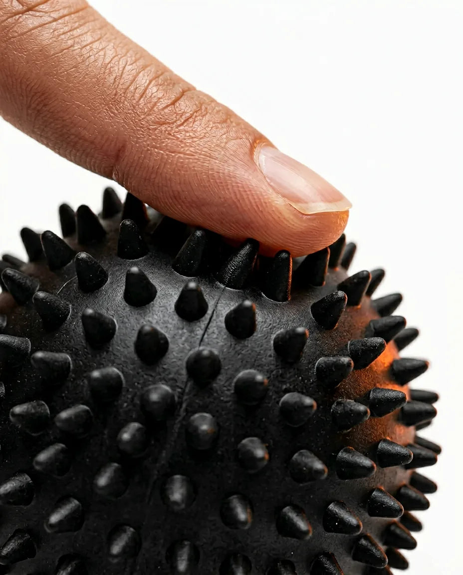 Massageball mit Noppen – gezielter Druck für Füsse, Rücken und Schultern – Produktbild 5