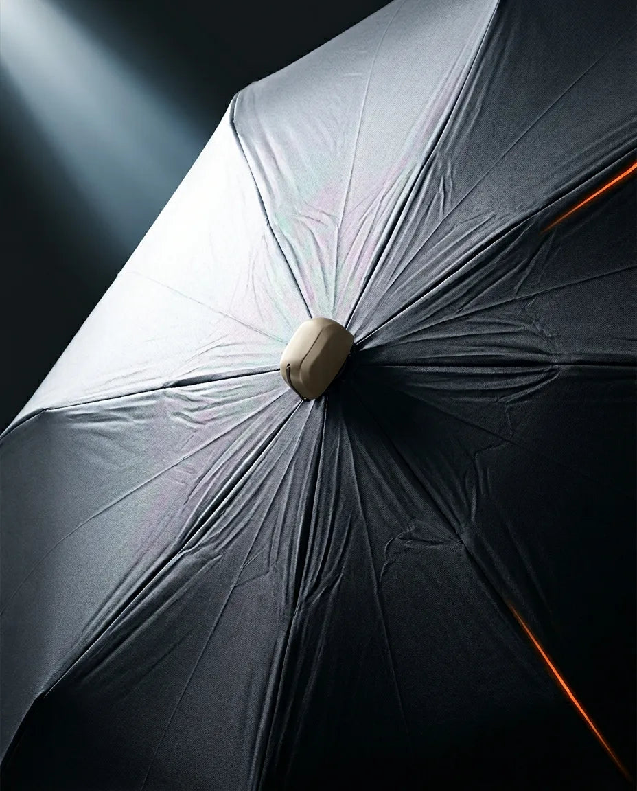 Taschenschirm mit UV-Schutz – leichter Begleiter für Sonne und Regen unterwegs – Produktbild 6