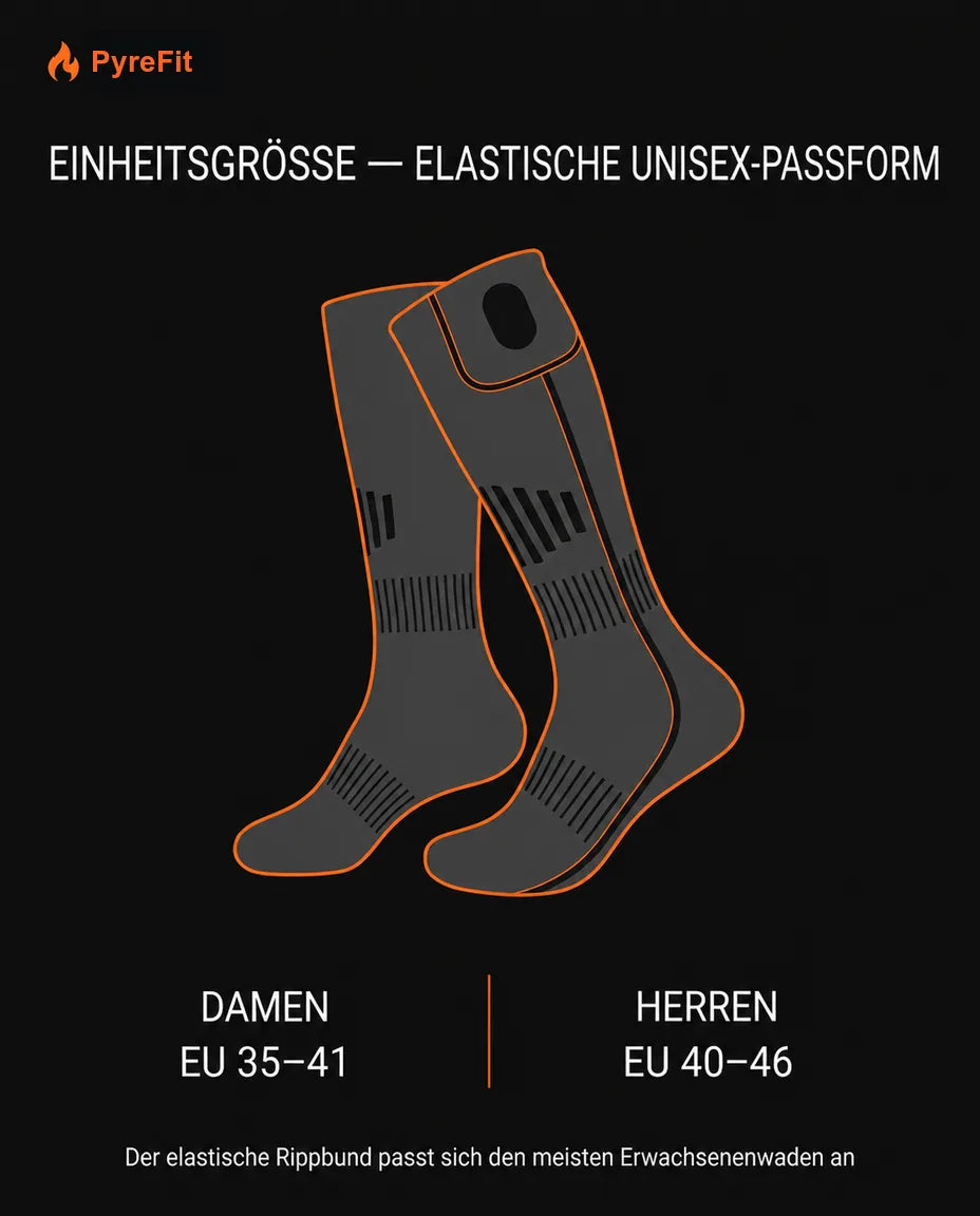 Heizsocken mit Akku – wohlige Wärme für Skitage, kalte Morgen und den Winter – Produktbild 8