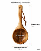 Saunakelle aus Holz – sicheres Aufgiessen für Dampf und Saunarituale – Produktbild 7