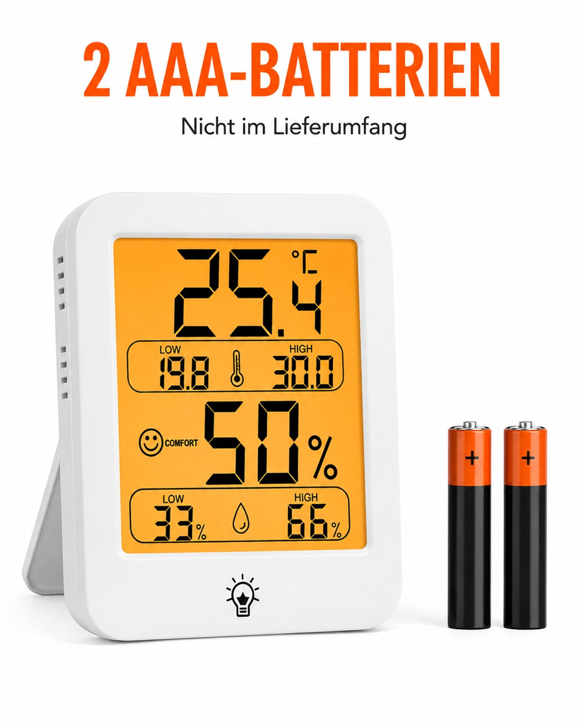 Thermo-Hygrometer YZ6054 – Produktansicht 6