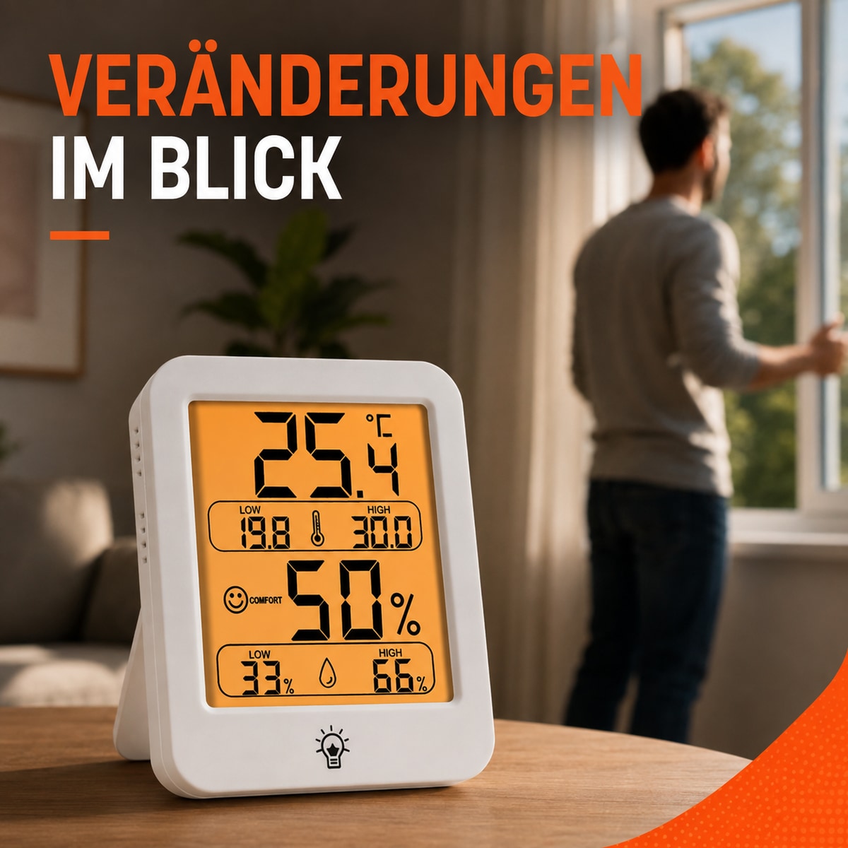Thermo-Hygrometer YZ6054 – Detail 5