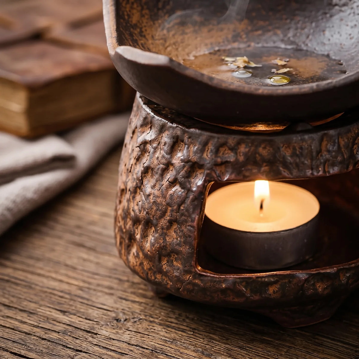 Gefertigt mit einem Vintage-Keramik-Finish