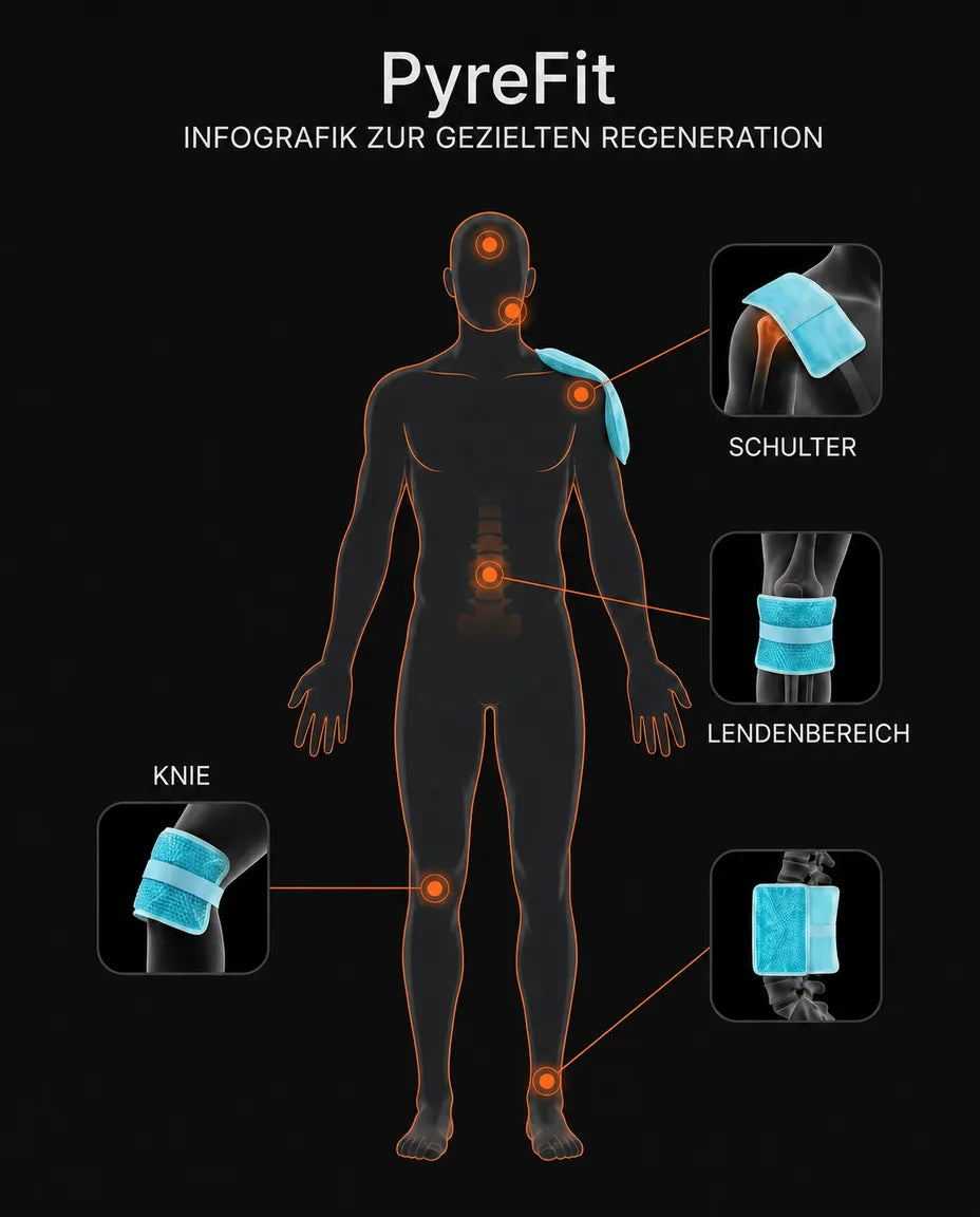 Passt sich jeder Stelle Ihres Körpers an