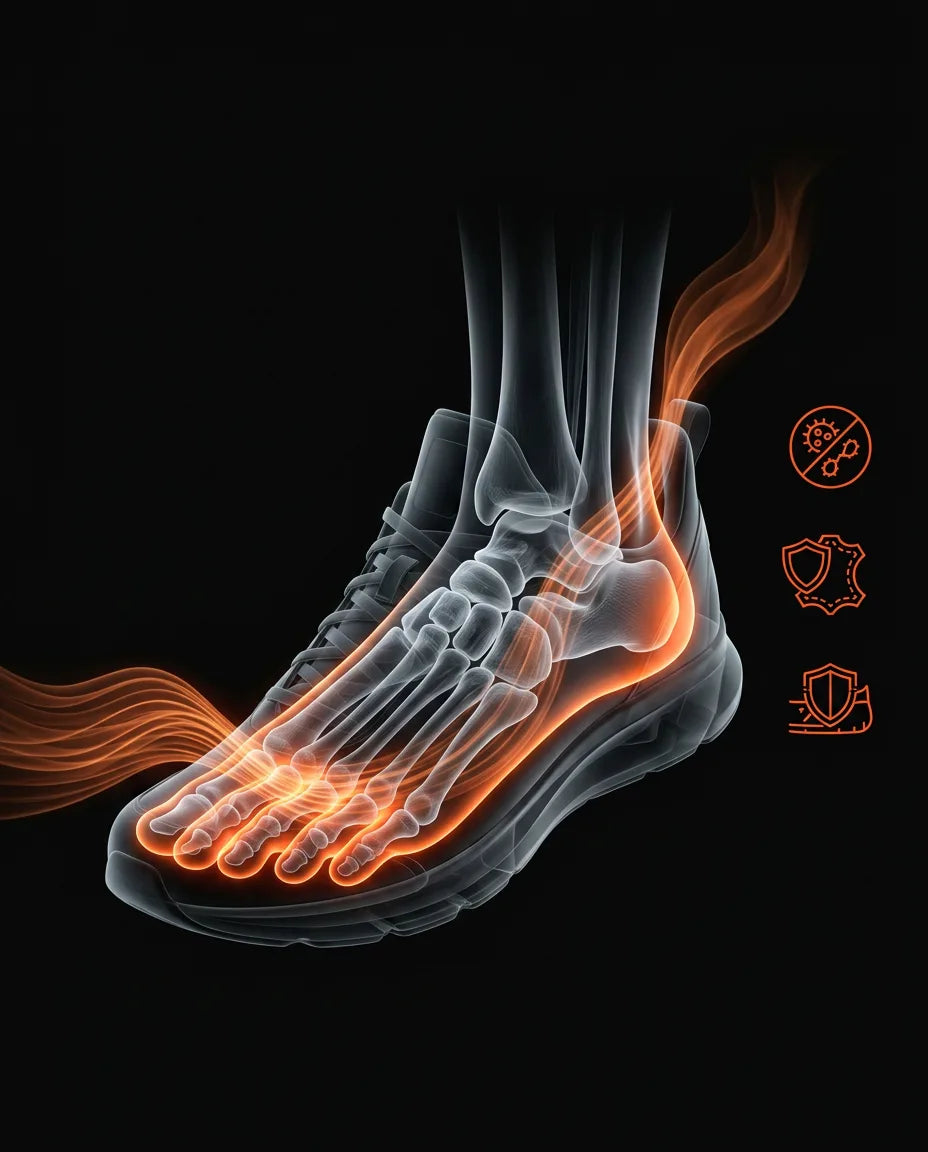Warum nasse Schuhe Ihren Füssen — und Ihrem Schuhwerk — schaden