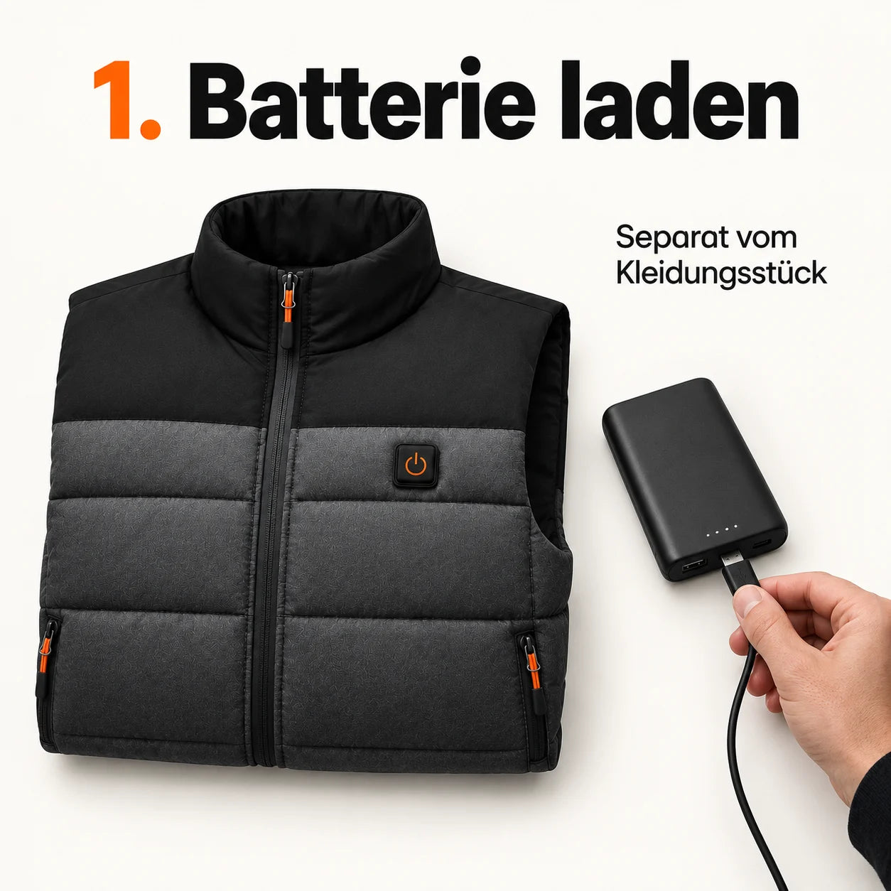 PyreFit Trailon – Beheizbare Unisex-Weste