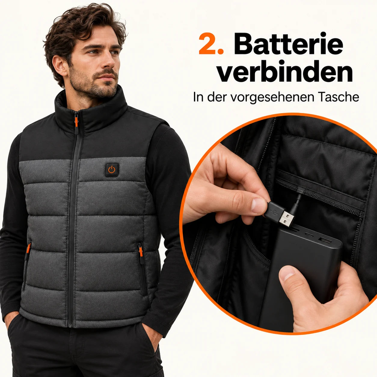 PyreFit Trailon – Beheizbare Unisex-Weste