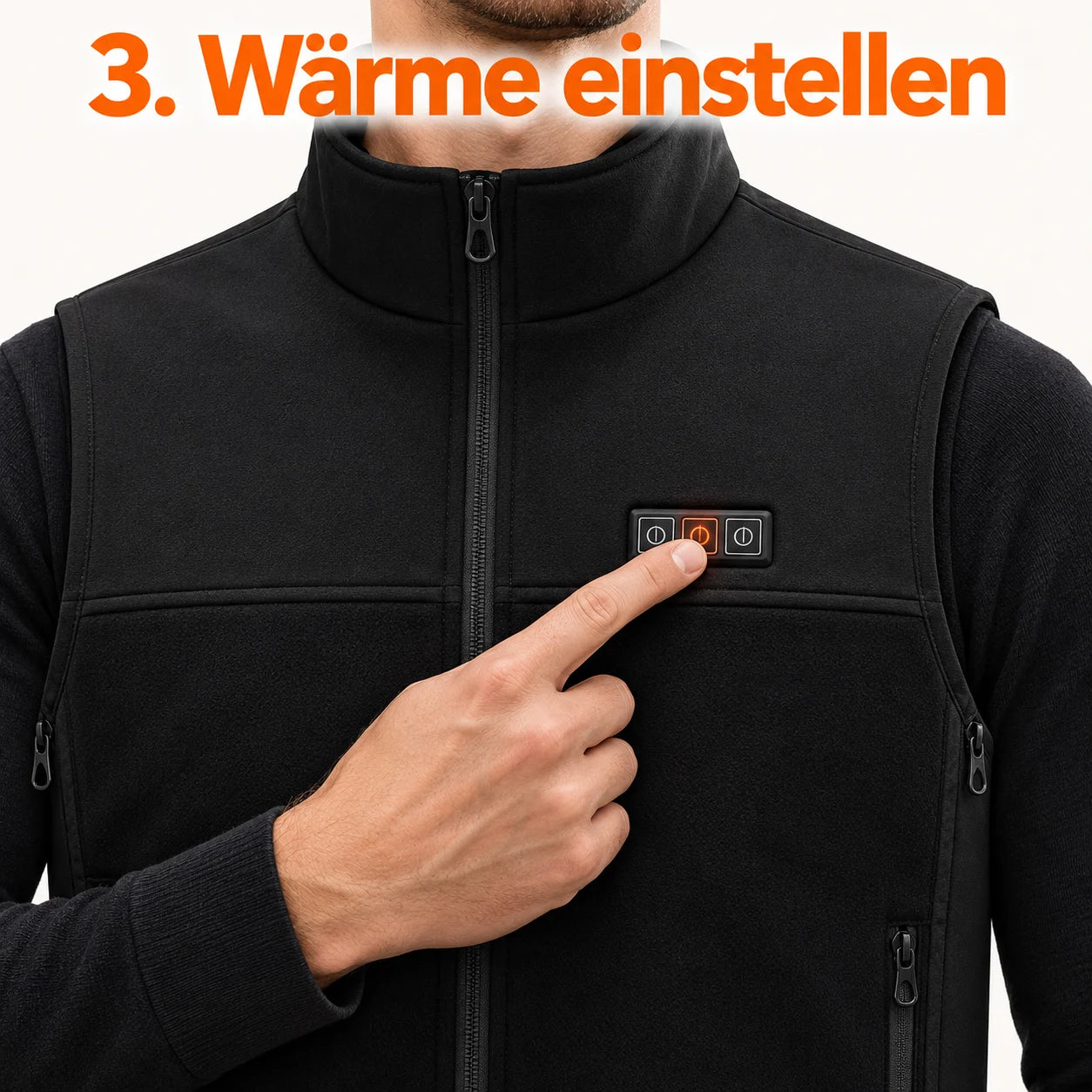 PyreFit Tarnor – Beheizbare Unisexweste mit verstellbarer Weite