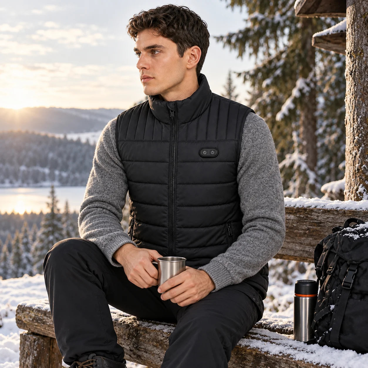 PyreFit Matrixor – Beheizbare Unisex-Weste