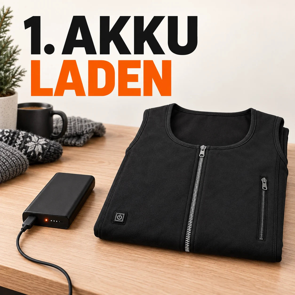 PyreFit Duvaro – Dünne beheizbare Unisex-Weste