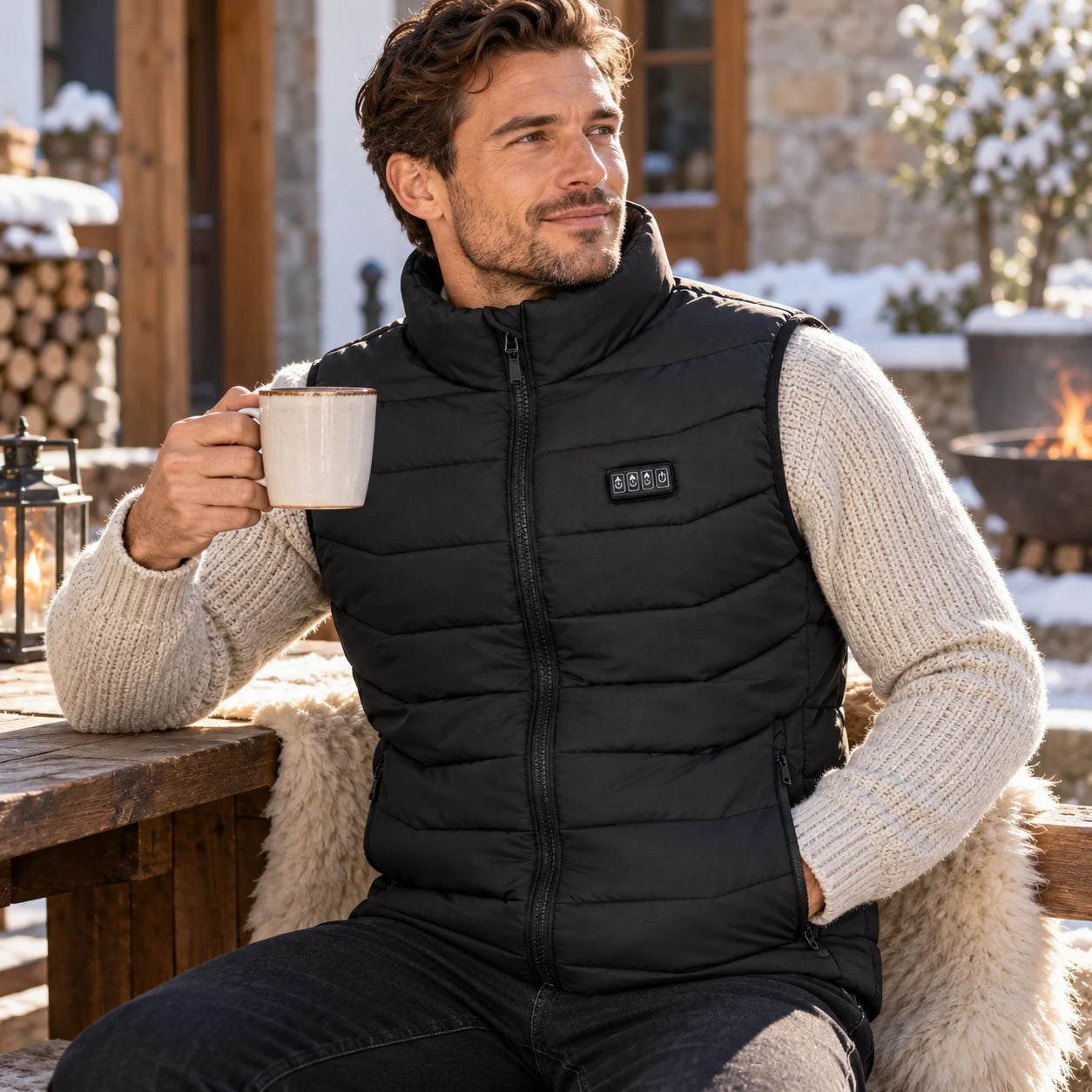 PyreFit Aurina – Beheizbare Unisex-Weste