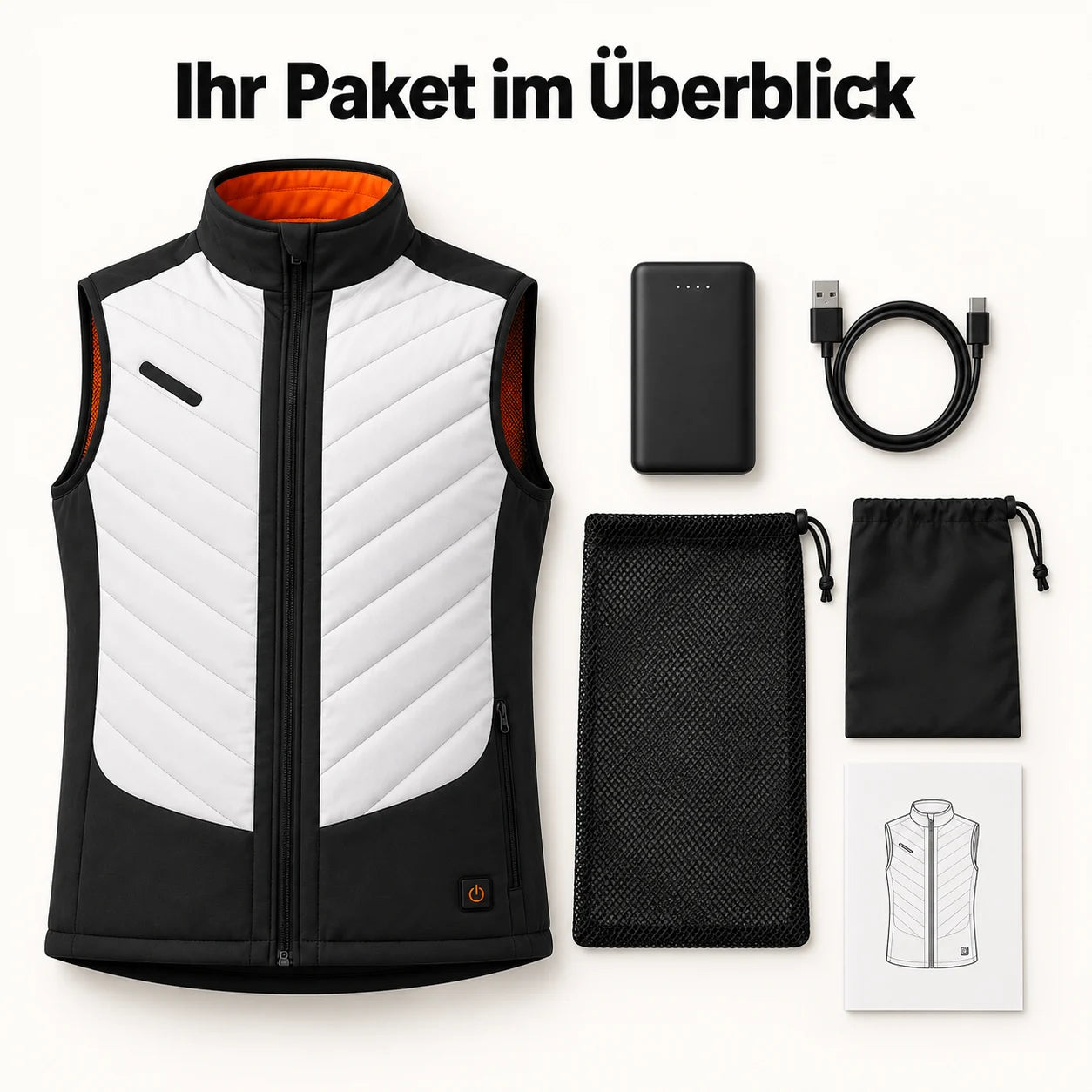 PyreFit Novaro – Beheizbare Sportweste für Herren