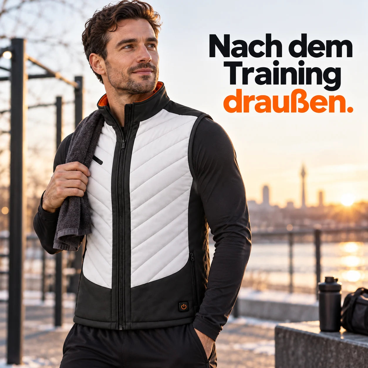 PyreFit Novaro – Beheizbare Sportweste für Herren