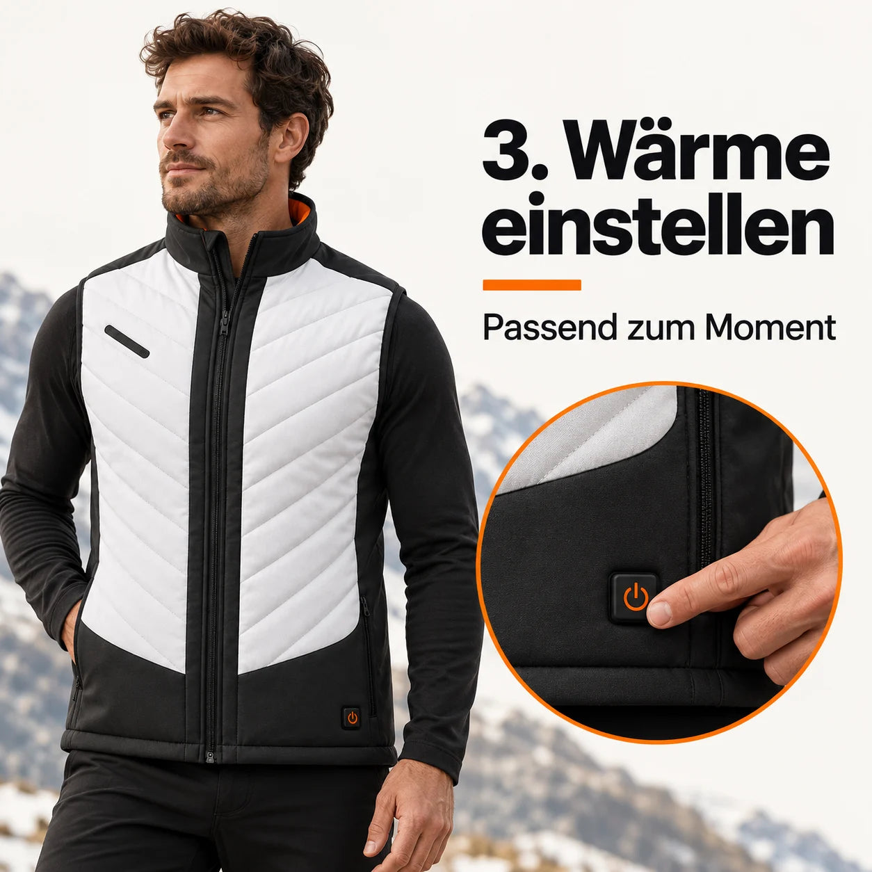 PyreFit Novaro – Beheizbare Sportweste für Herren