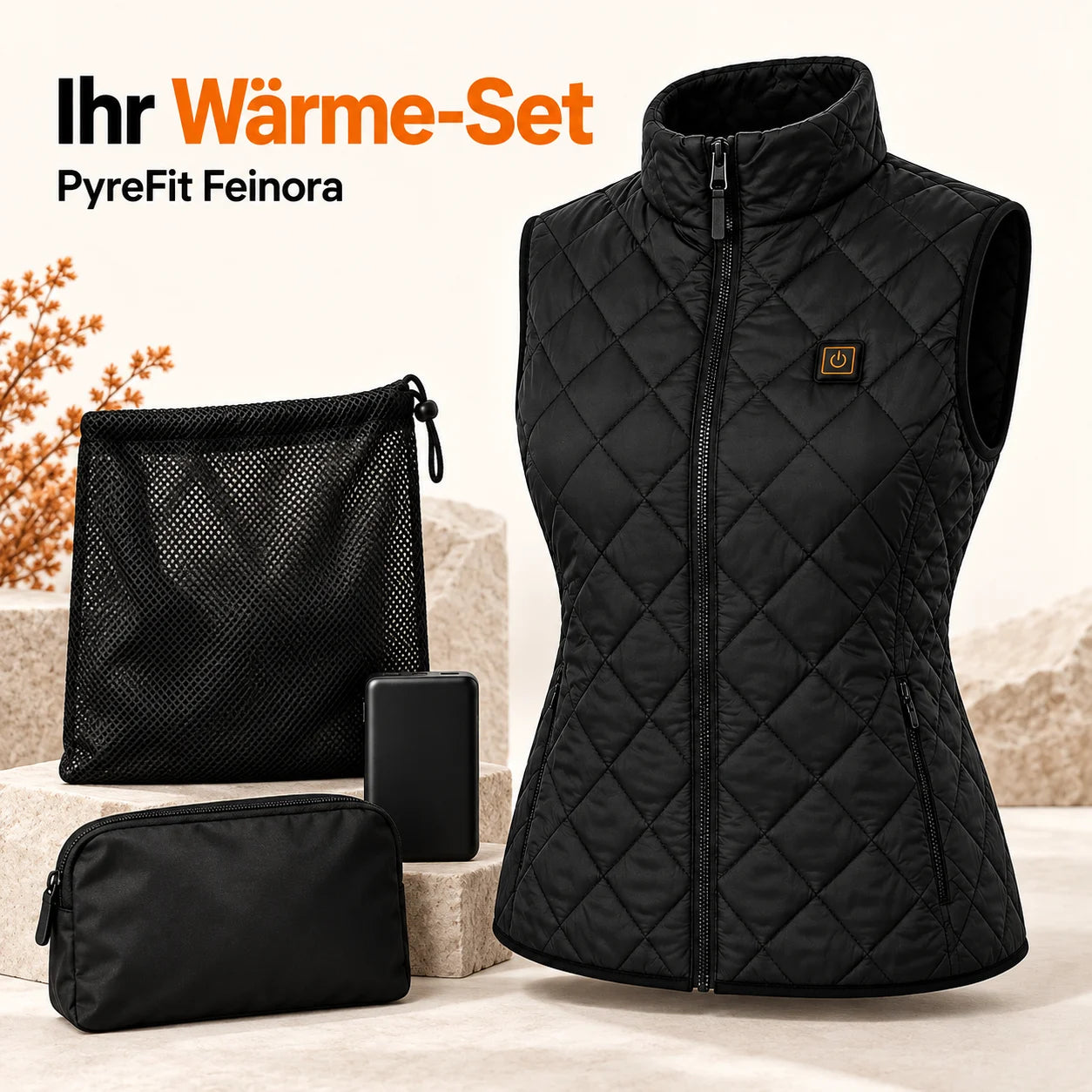 PyreFit Feinora – Beheizbare Damenweste