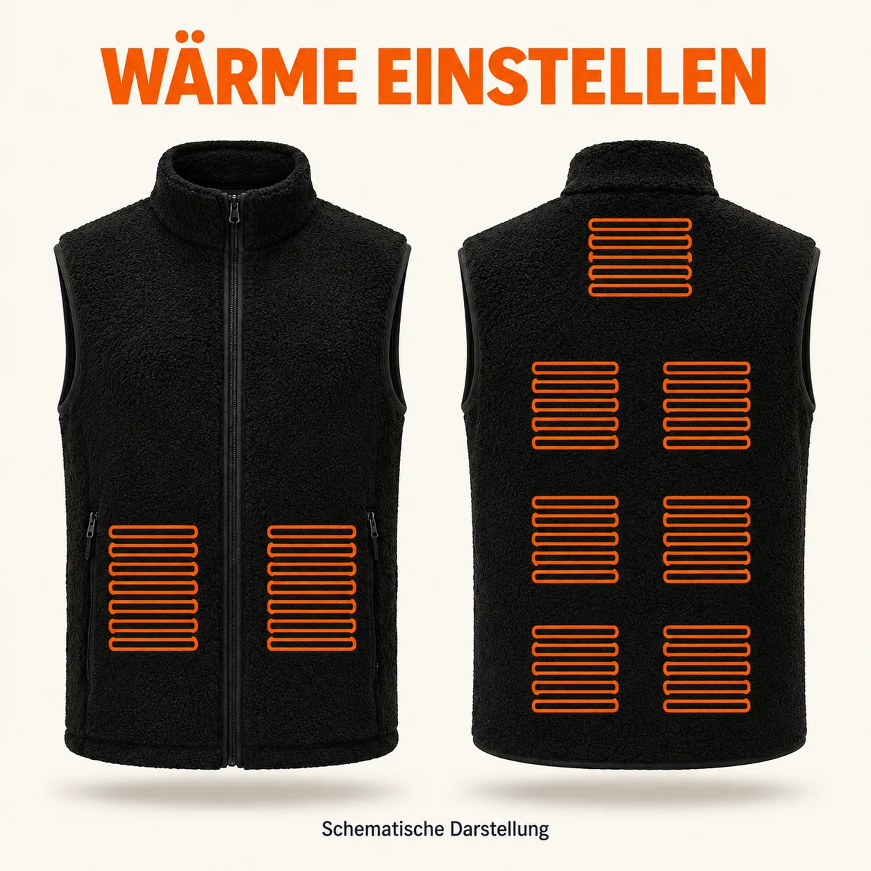 PyreFit Amparo – Beheizbare Sherpa-Weste