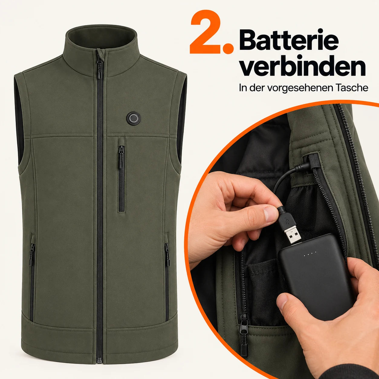 PyreFit Mellora – Beheizbare Weste für Damen