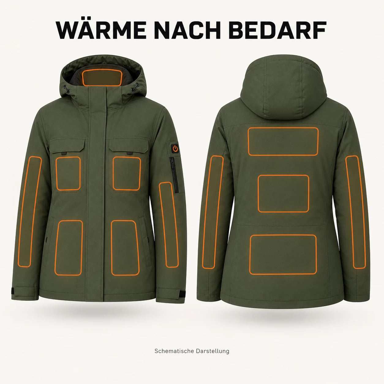 PyreFit Terrano – Beheizbarer Damenparka