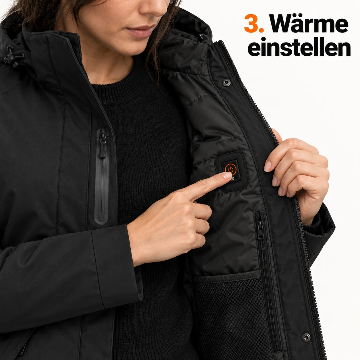 PyreFit Traverso – Beheizbarer Damenparka