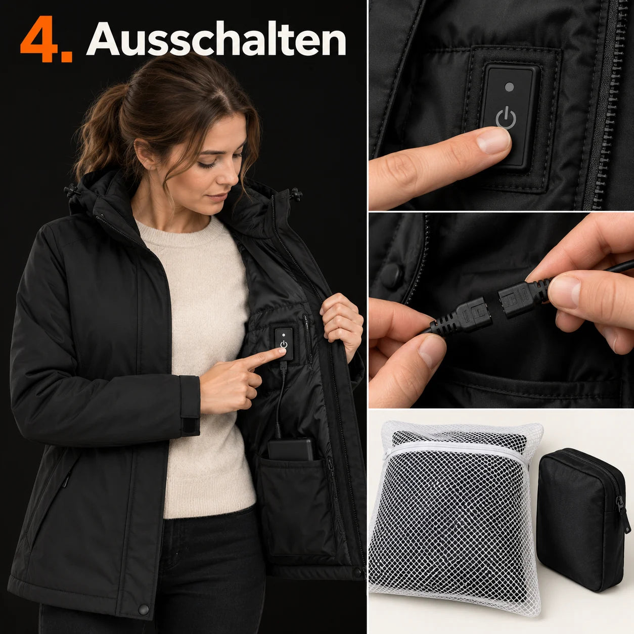 PyreFit Traverso – Beheizbarer Damenparka