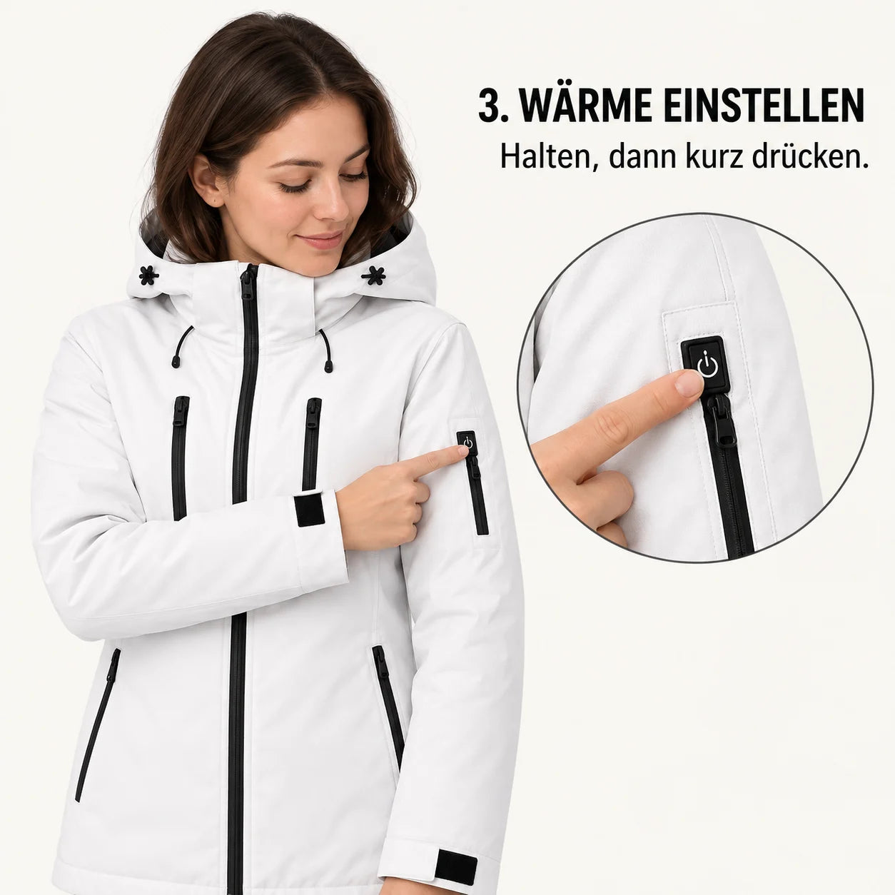 PyreFit Glacio – Beheizbarer Damenparka