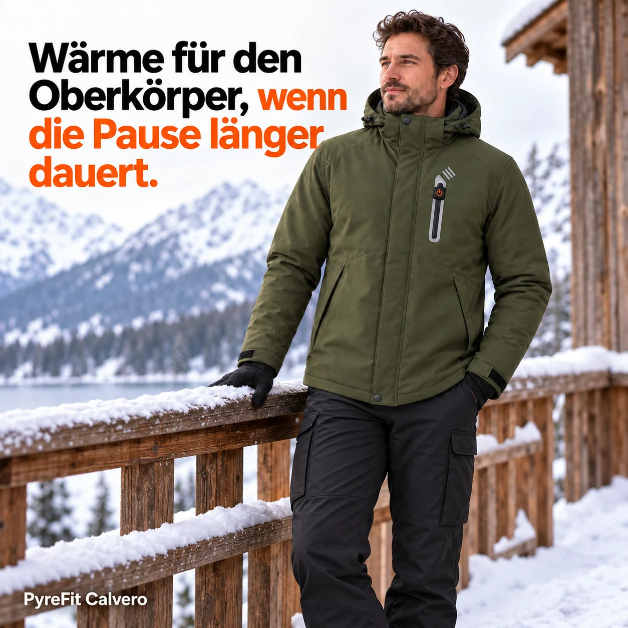 PyreFit Calvero – Beheizbarer Parka für Herren