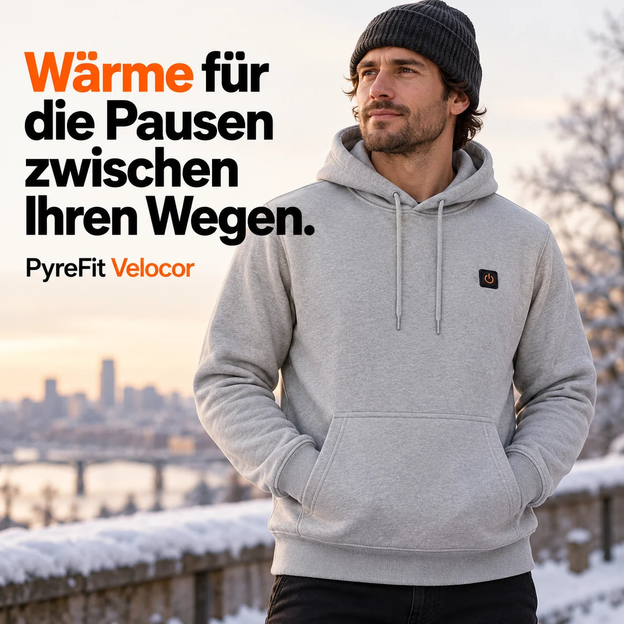 PyreFit Velocor – Beheizbarer Hoodie