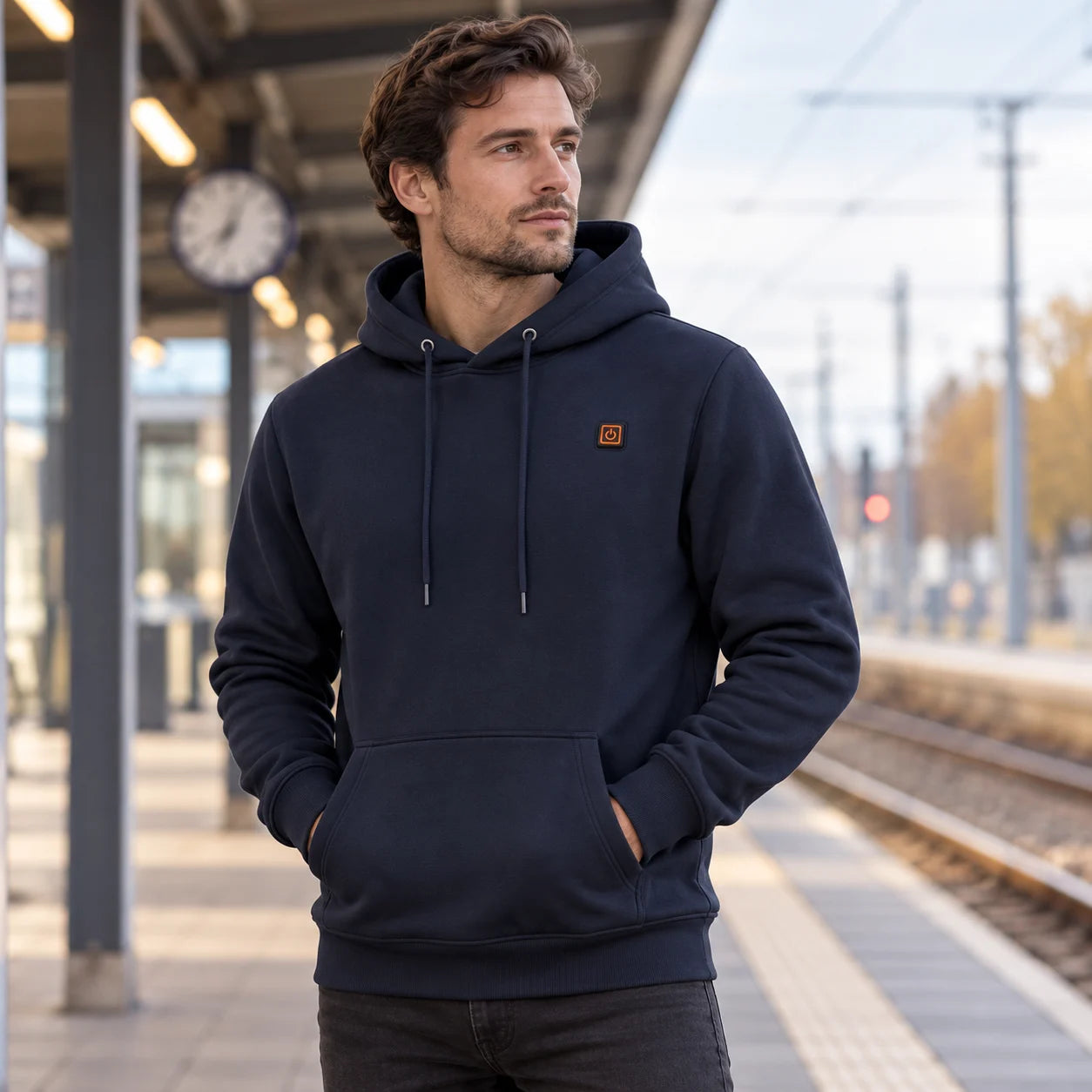 PyreFit Zippa – Beheizbarer Herrenhoodie