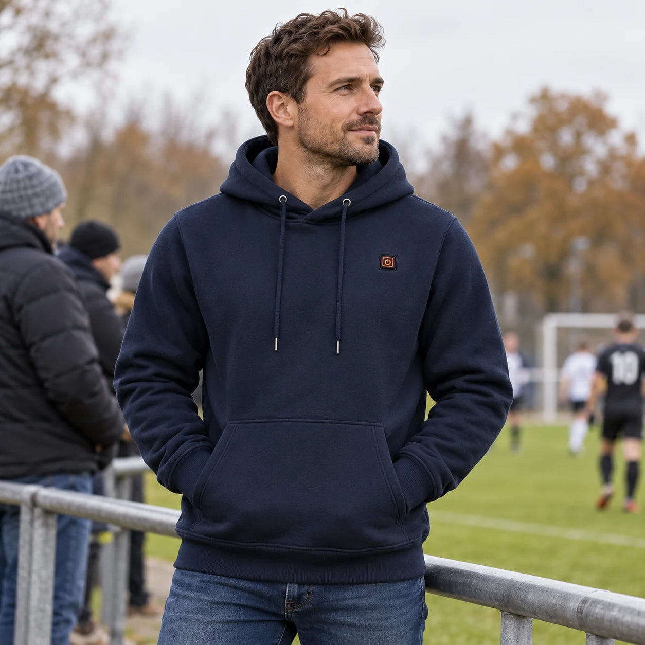PyreFit Zippa – Beheizbarer Herrenhoodie