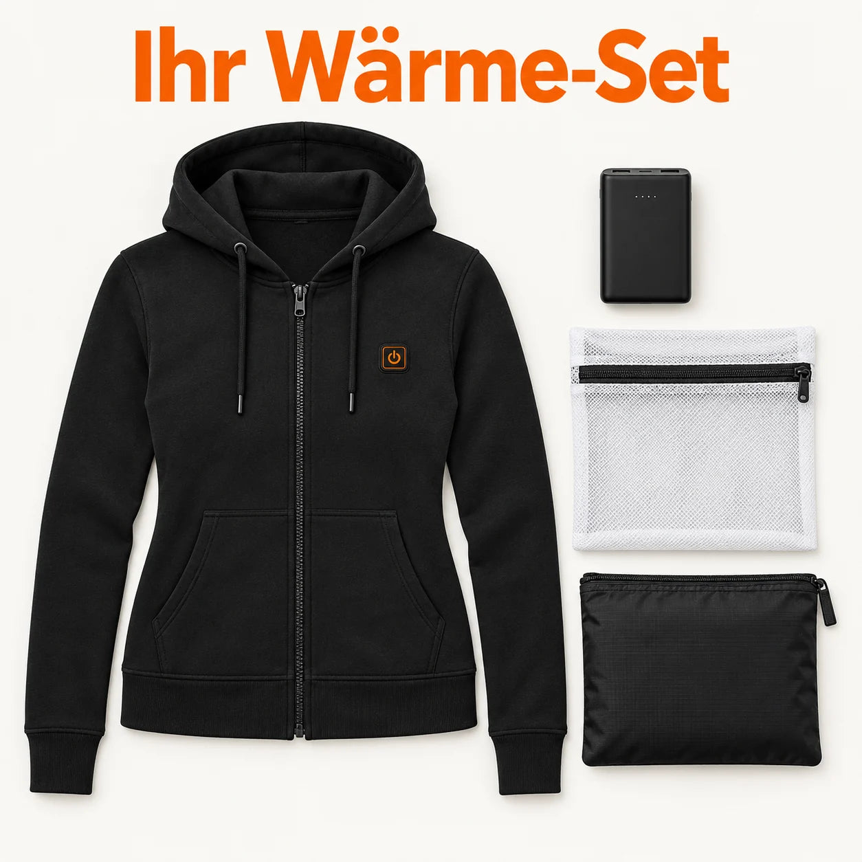 PyreFit Cosaro – Beheizbare Damenjacke aus Sweatstoff