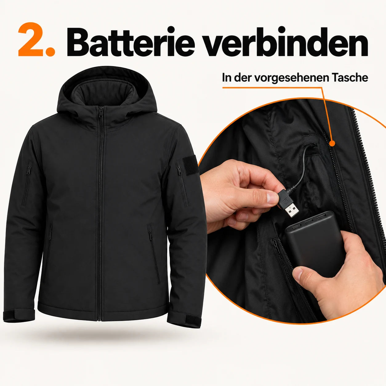 PyreFit Summaro – Beheizbare Alltagsjacke