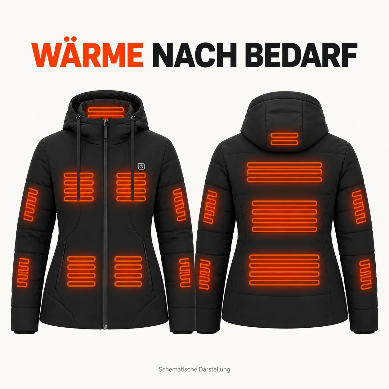 PyreFit Alpina – Beheizbare Damenjacke